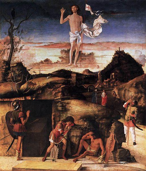 Giovanni Bellini Resurrection of Christ Sweden oil painting art